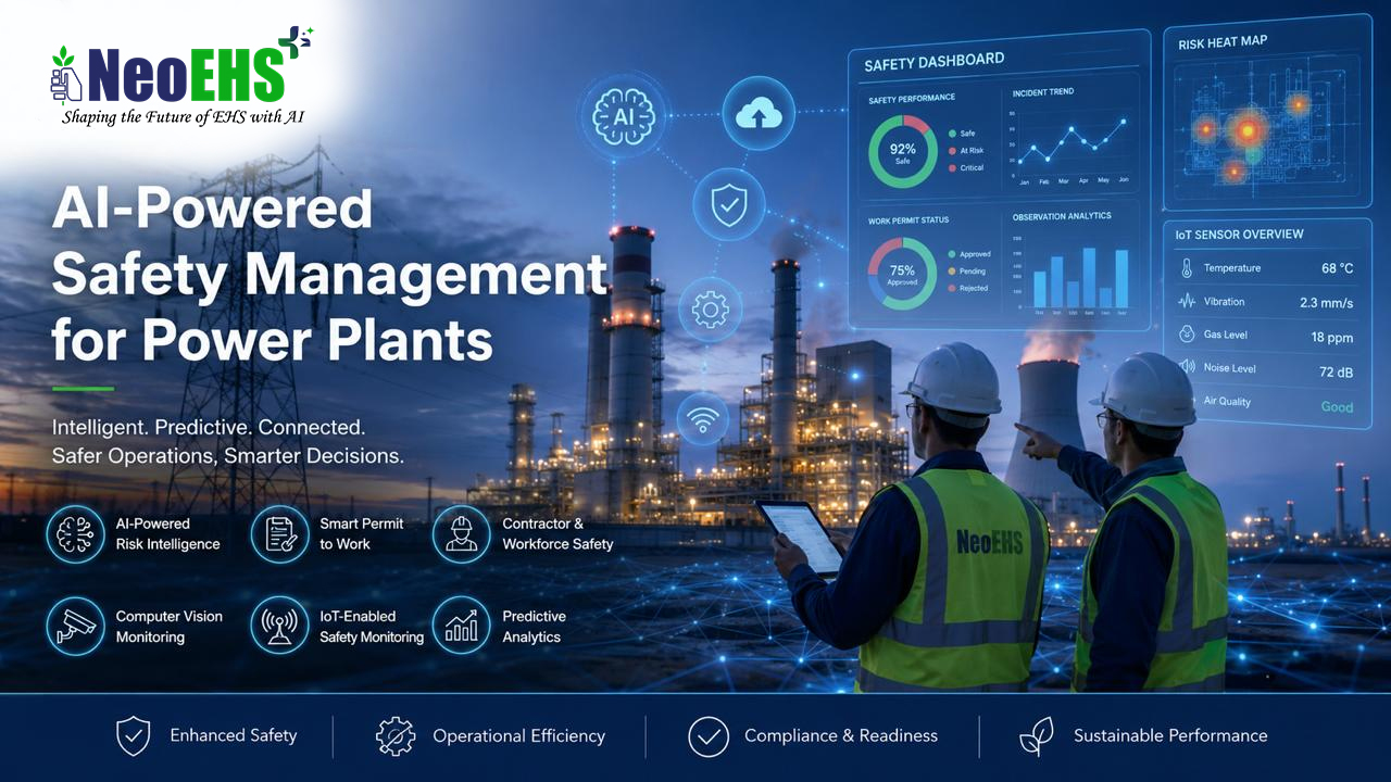 AI-powered safety management for power plants with NeoEHS