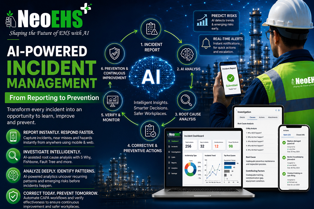AI-powered incident management software for workplace safety and incident prevention