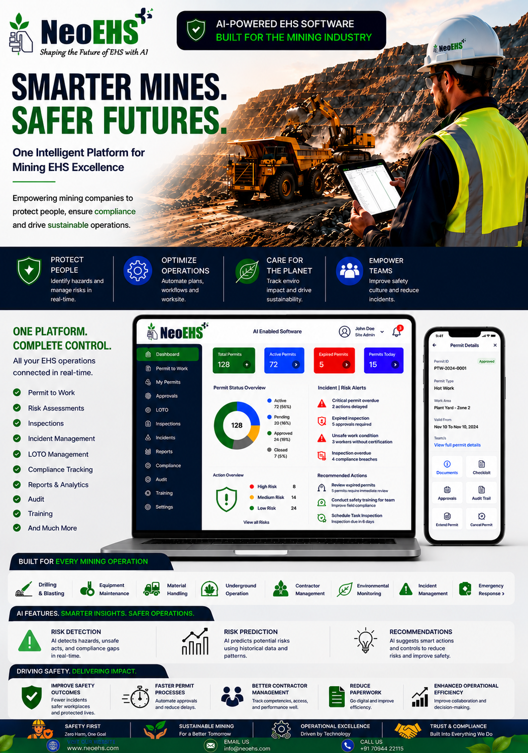 Smarter Mines, Safer Futures | AI-Powered EHS Software for Mining