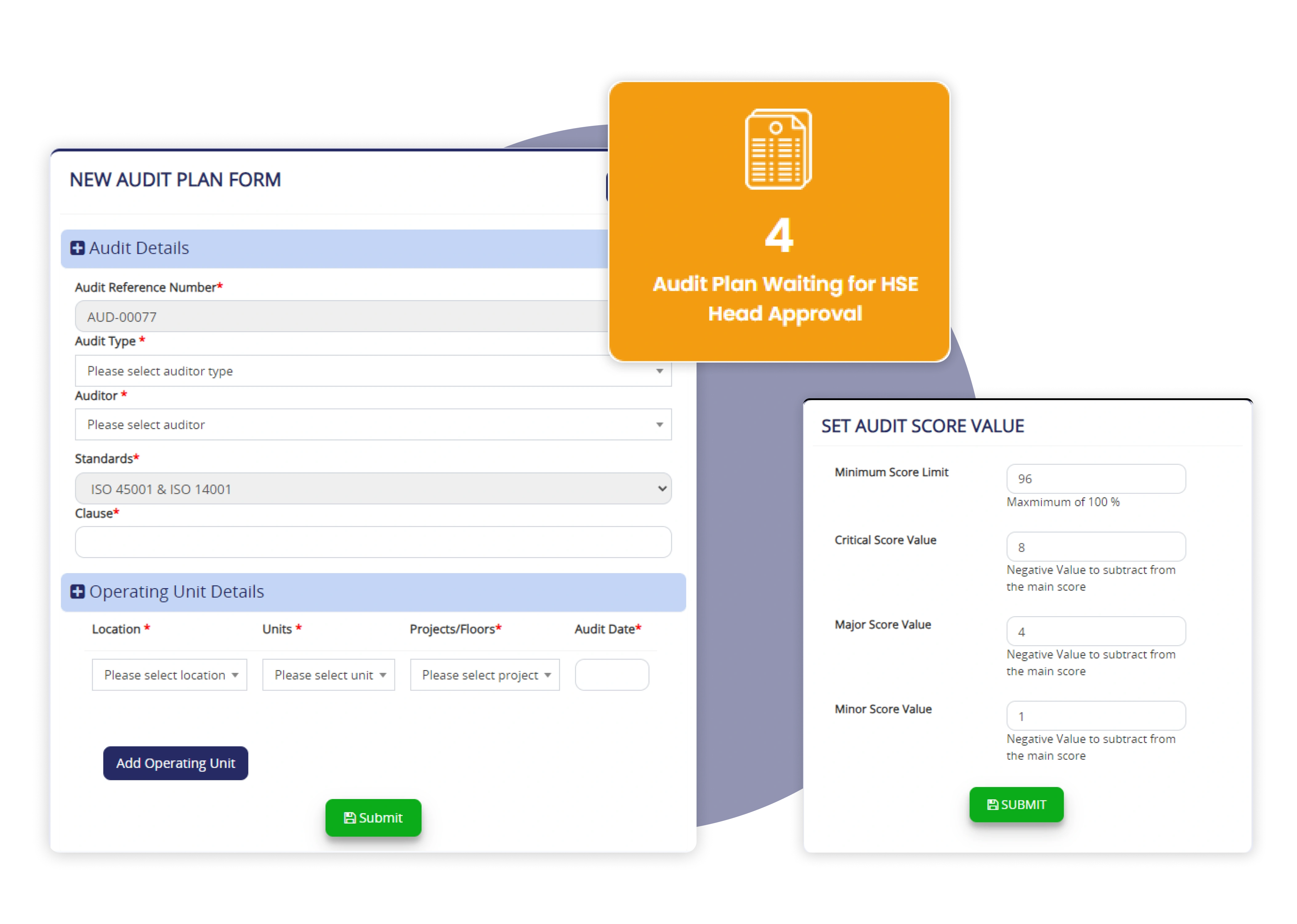 Customizable Audit Templates